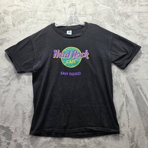Vintage Hard Rock Cafe Shirt Mens XL San Diego Tourist Souvenir Tee 90s USA